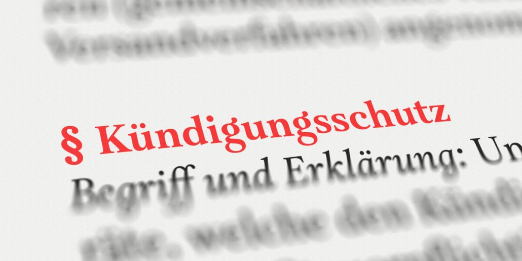 besonderer Kündigungsschutz