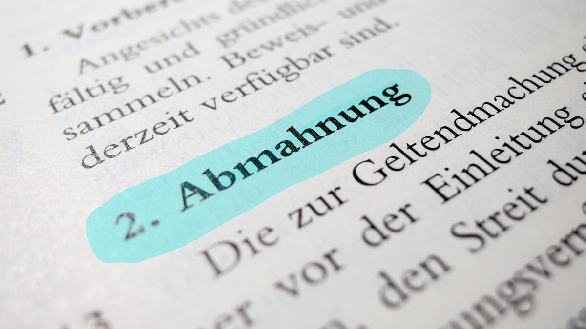 Abmahnung im Arbeitsrecht