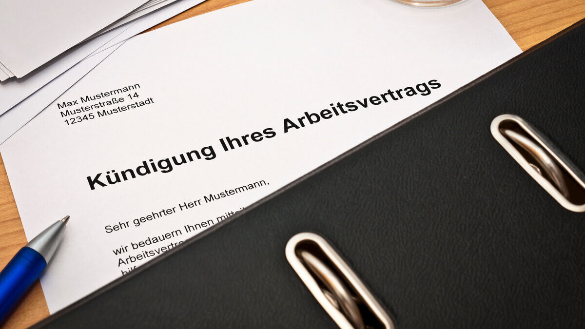 Ordentliche Kündigung Arbeitsvertrag