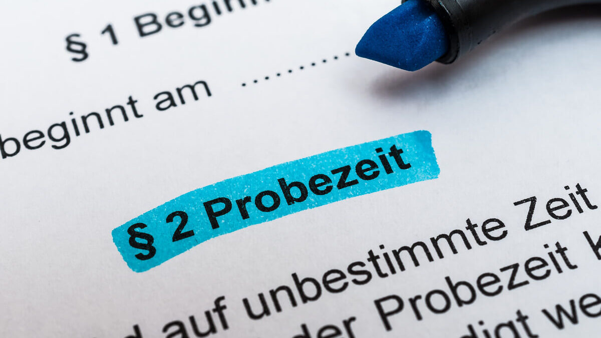 Kündigung in der Probezeit