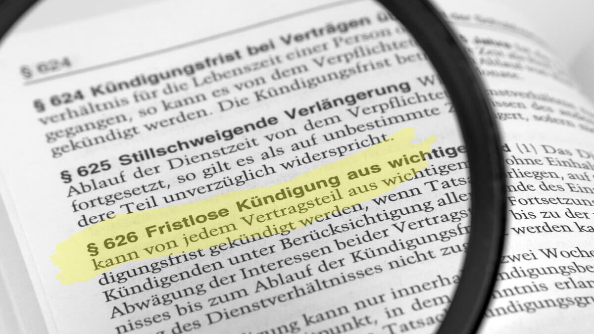 Kündigungsfrist ohne Arbeitsvertrag